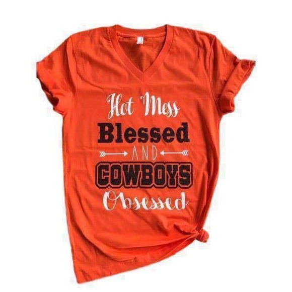 Hot Mess Blessed OKLAHOMA State - Picture 1 of 1